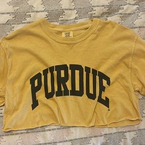 PURDUE CROP TOP